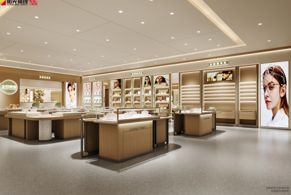 眼镜店装修-阳光视线