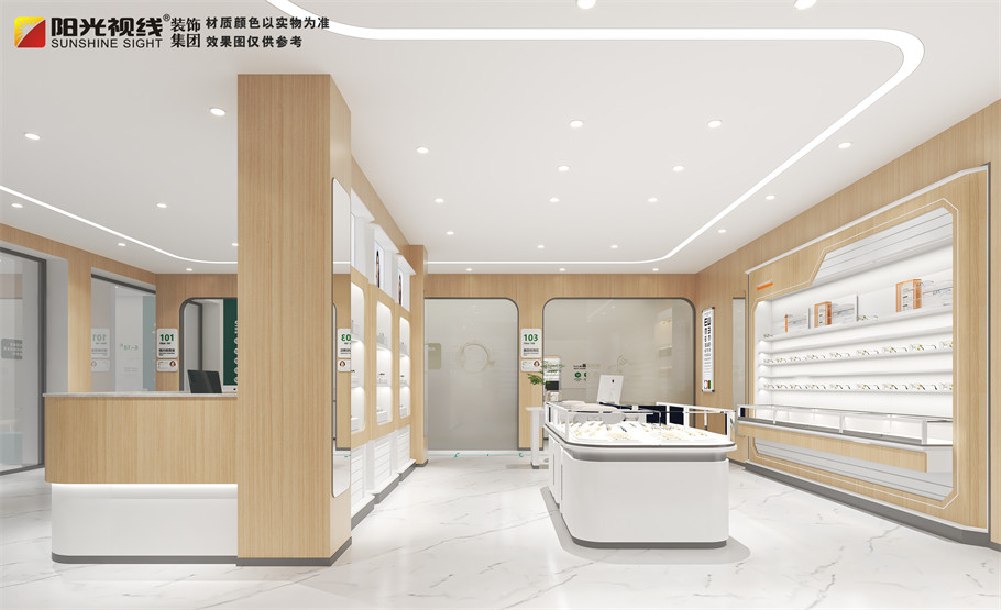 眼镜店装修，如何选到真正好用的眼镜展柜