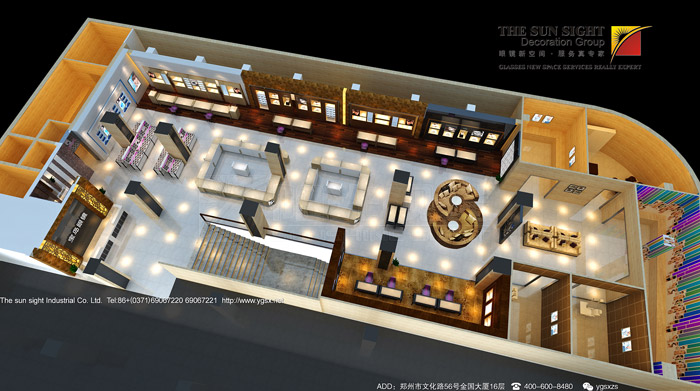 眼镜店效果图,眼镜店装修效果图,专业眼镜店装修效果图