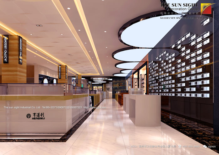 眼镜店效果图,眼镜店装修效果图,专业眼镜店装修效果图